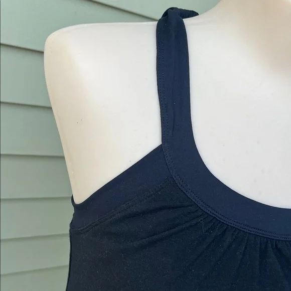 Like new Prana Black dress with built-in bra - Picture 3 of 14